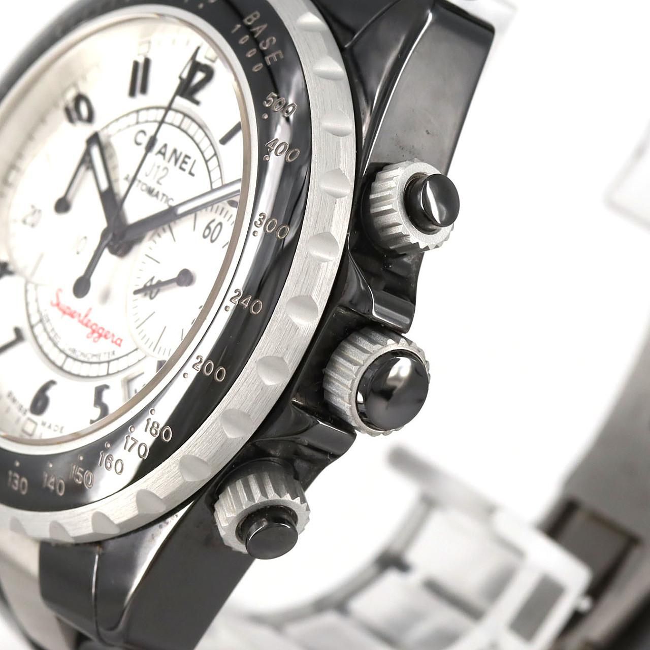 Chanel Superlegger la Chronograph Ceramic Aluminum Automatic Winding Watch — view 3