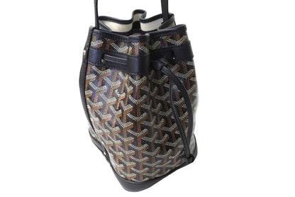 Goyard Petit Flot Bucket Bag Black Calfskin — view 3