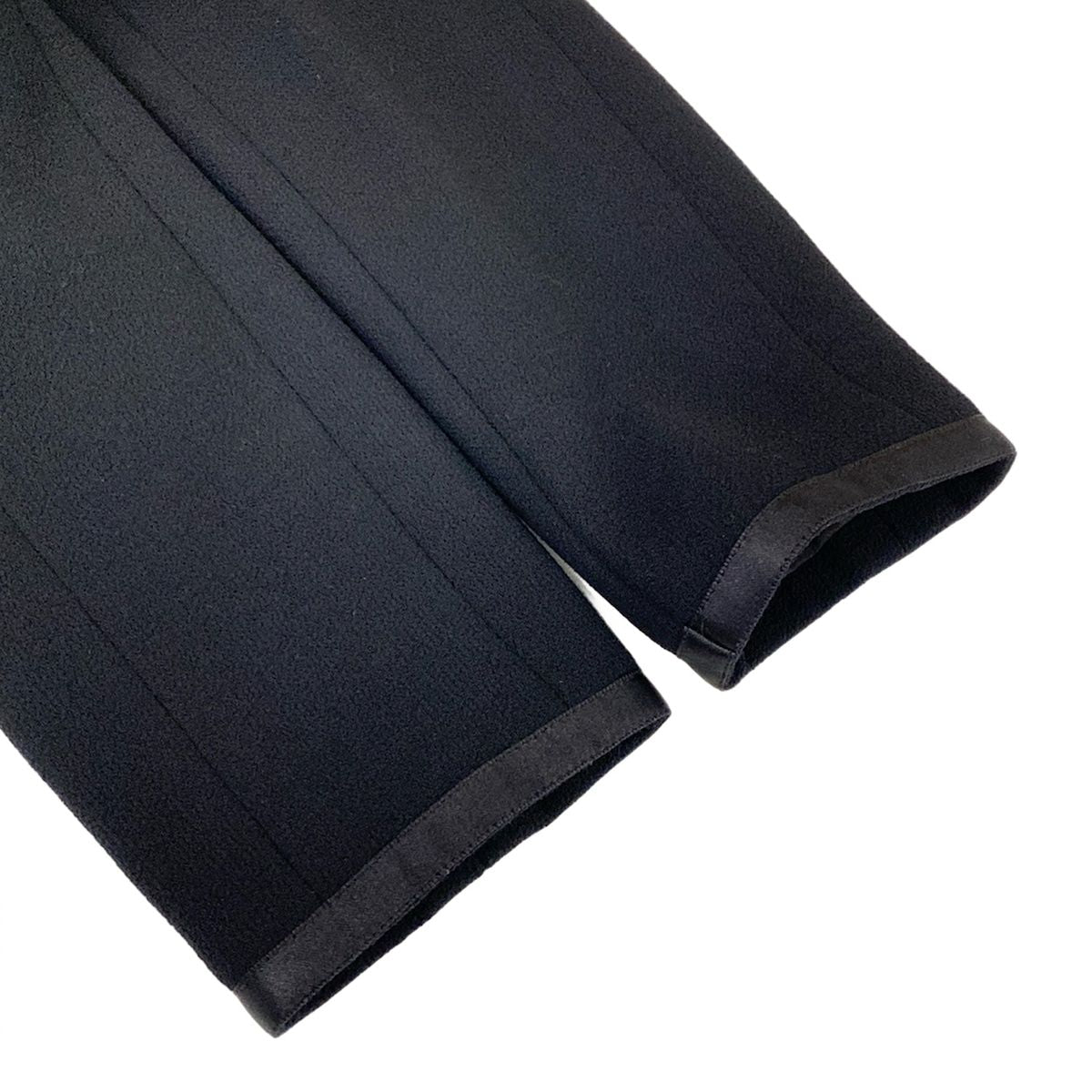 Chanel Skirt Black Pearl Button Wool — view 6