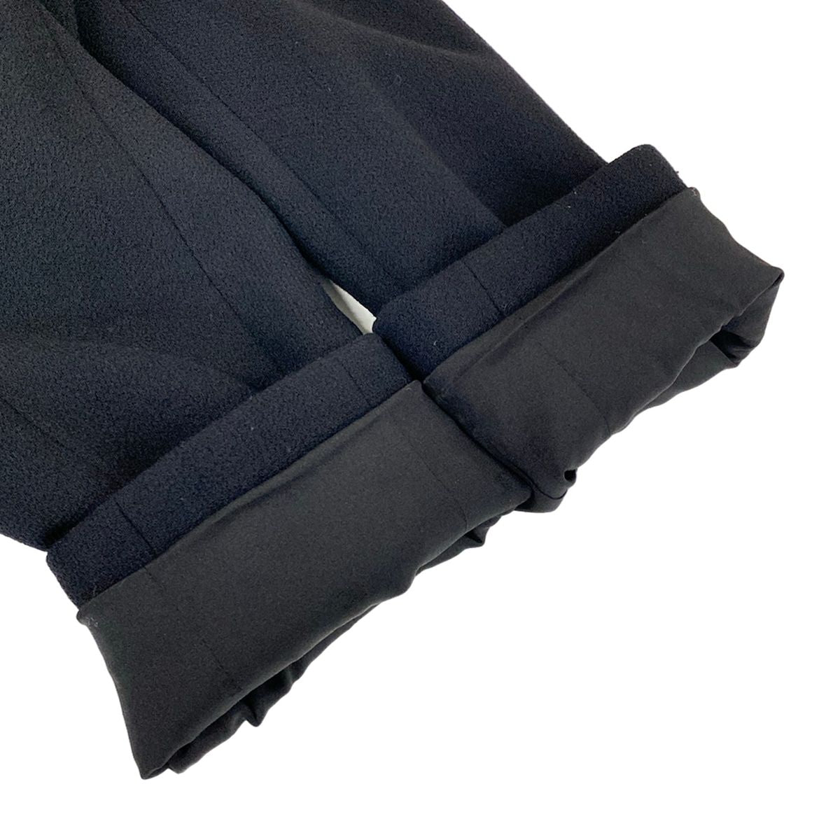 Chanel Skirt Black Pearl Button Wool — view 7