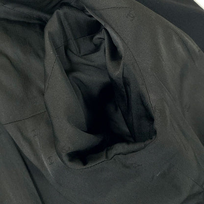 Chanel Skirt Black Pearl Button Wool — view 9