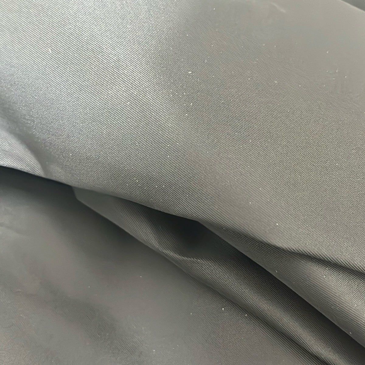 Prada Long Skirt 38 S Black Re-Nylon Triangle Plate — view 6