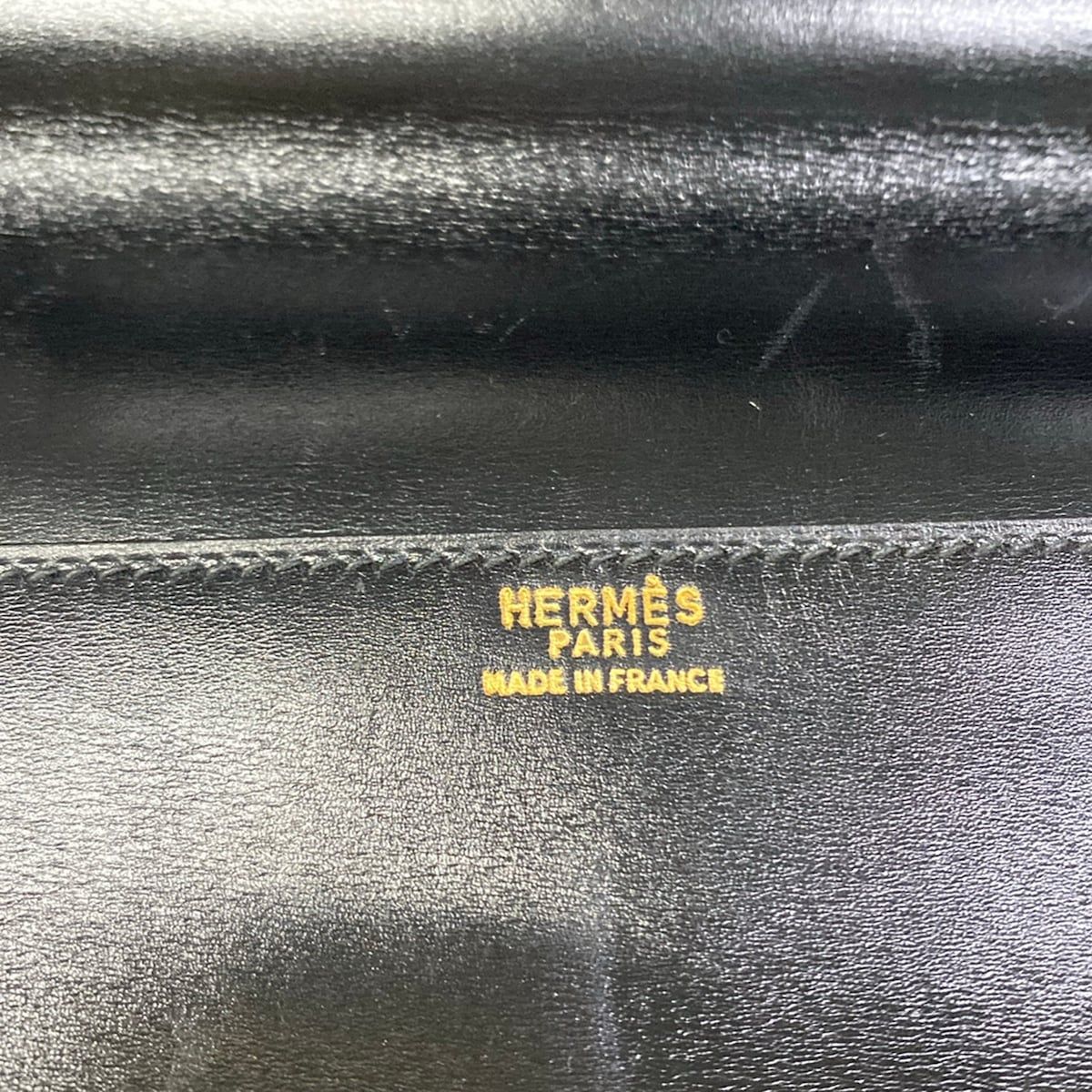 Hermes Business Bag Kirius Black Gold — view 8