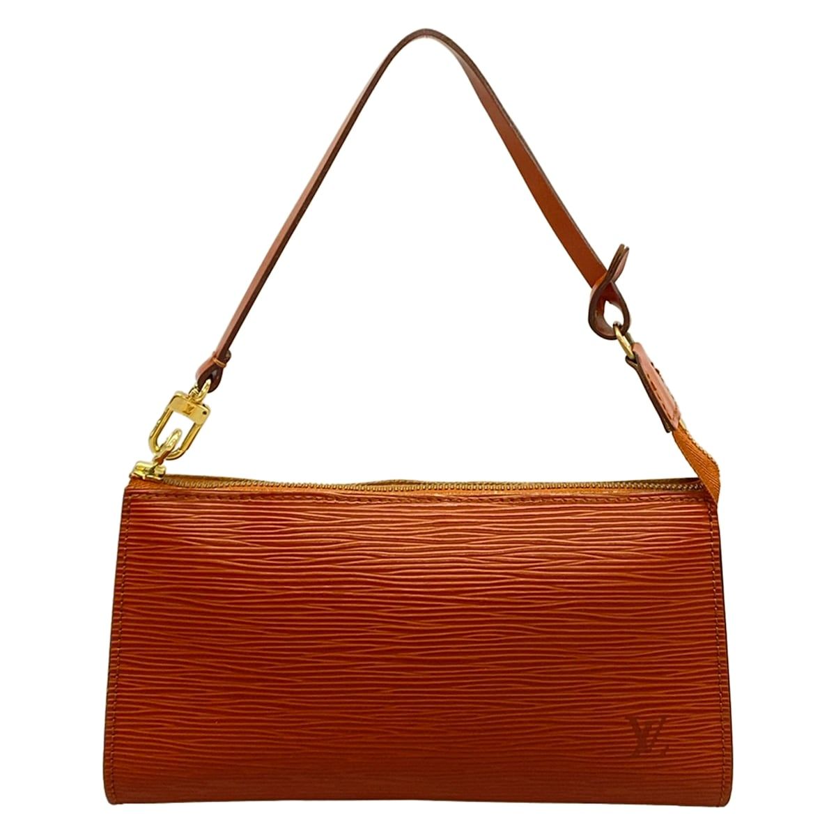 Louis Vuitton Handbag Epi Pochette 24 Cipango Gold Leather