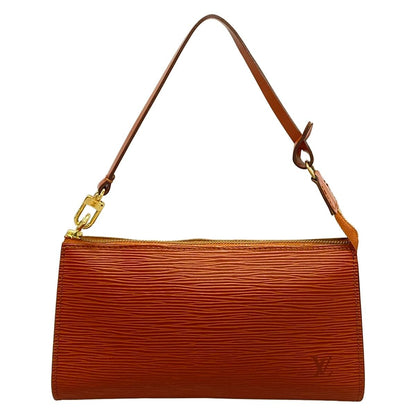 Louis Vuitton Handbag Epi Pochette 24 Cipango Gold Leather