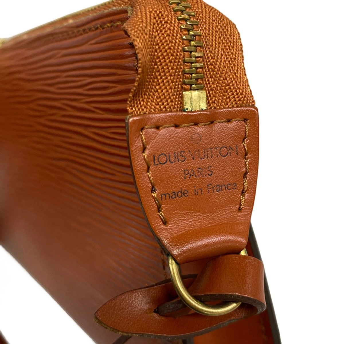 Louis Vuitton Handbag Epi Pochette 24 Cipango Gold Leather — view 8