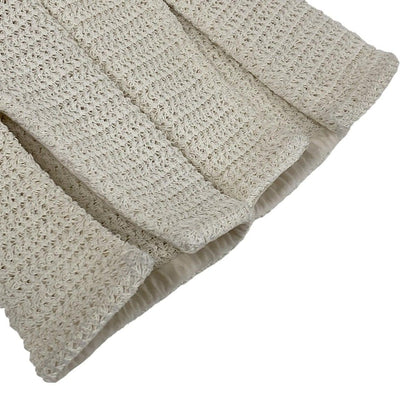 Bottega Veneta Jacket 40 M Ivory Knit Spring Autumn Cotton — view 6
