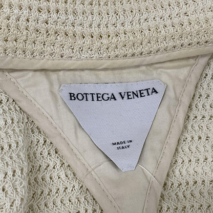 Bottega Veneta Jacket 40 M Ivory Knit Spring Autumn Cotton — view 3