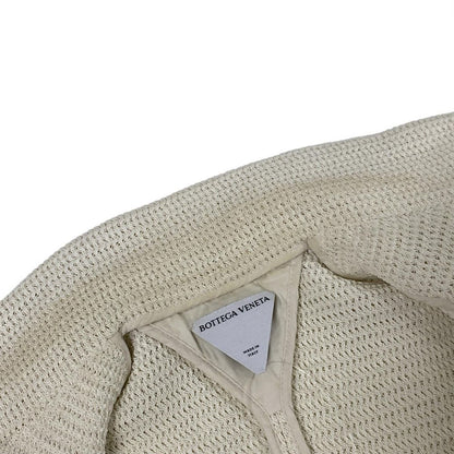 Bottega Veneta Jacket 40 M Ivory Knit Spring Autumn Cotton — view 8