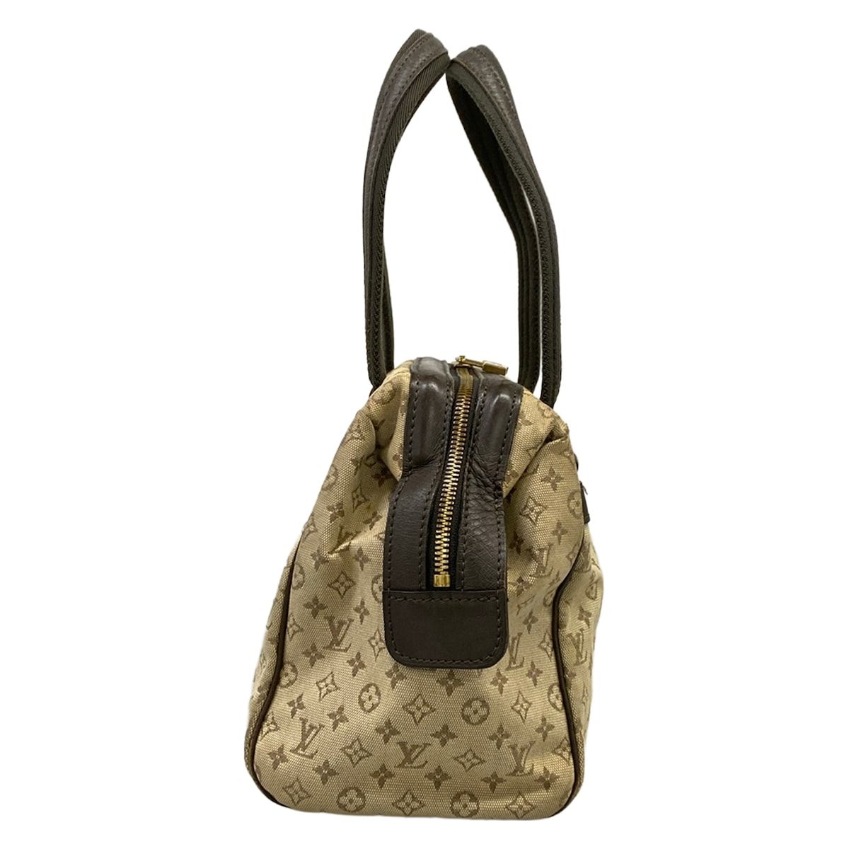 Louis Vuitton Handbag Monogram Mini Josephine PM Khaki Cotton Leather — view 2
