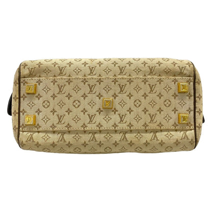 Louis Vuitton Handbag Monogram Mini Josephine PM Khaki Cotton Leather — view 5