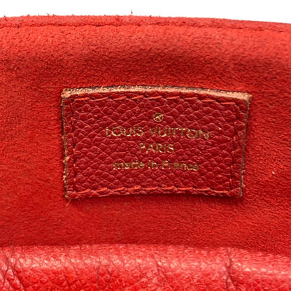 Louis Vuitton Handbag Monogram Alma Bag Into Bag Rouge Leather — view 9