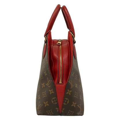 Louis Vuitton Handbag Monogram Alma Bag Into Bag Rouge Leather — view 4