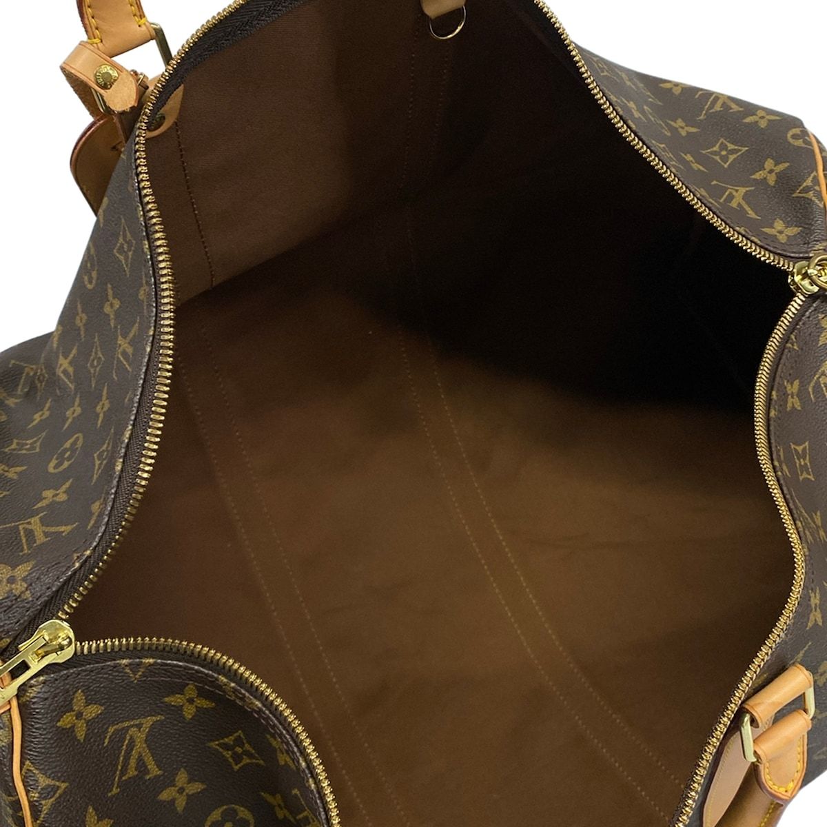 Louis Vuitton Boston Bag Monogram Keepall Bandouliere 55 — view 7