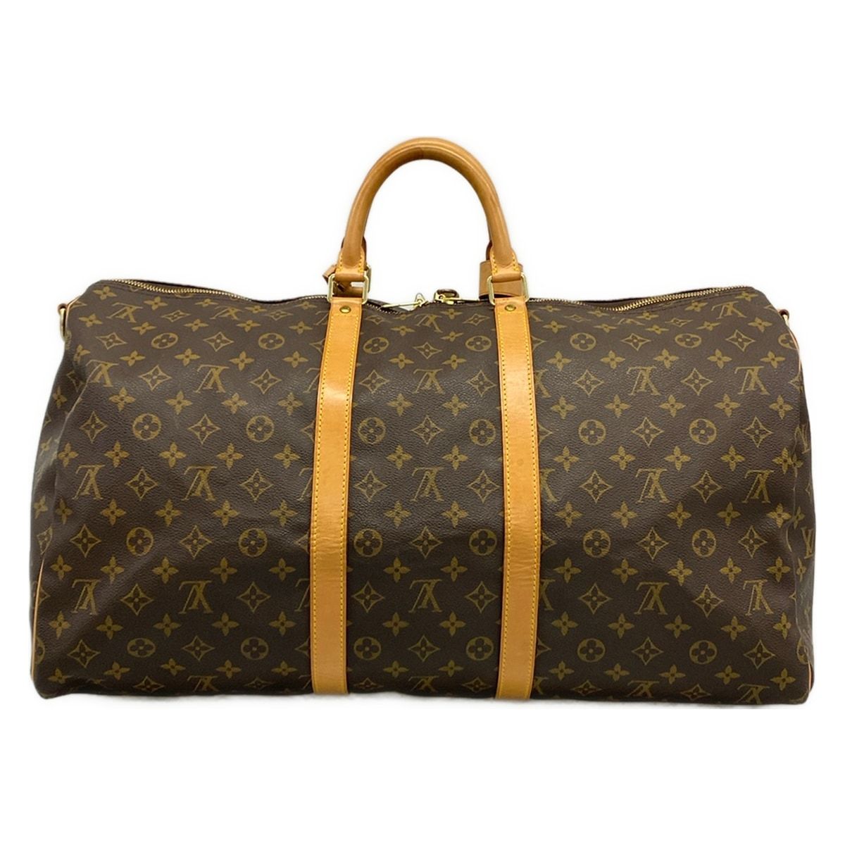 Louis Vuitton Boston Bag Monogram Keepall Bandouliere 55 — view 3