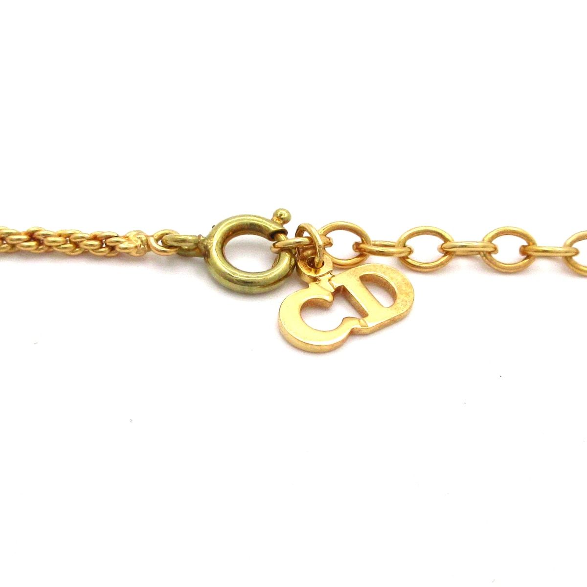 Dior Necklace Gold CD Motif — view 4