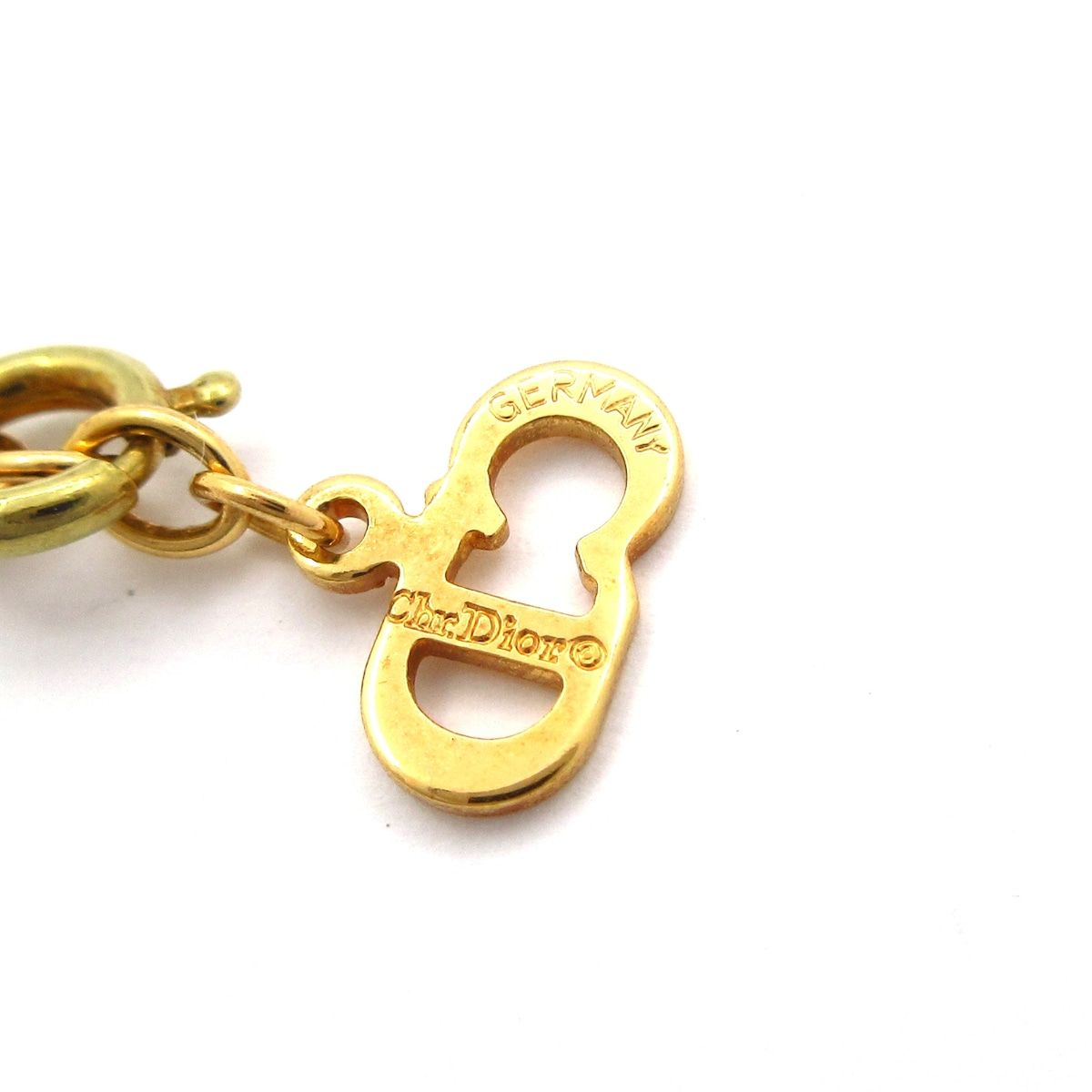 Dior Necklace Gold CD Motif — view 5