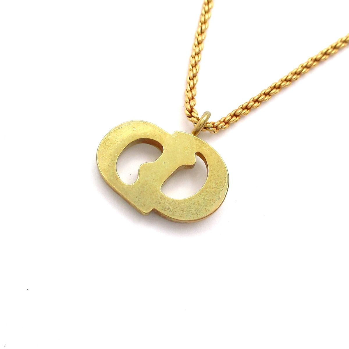 Dior Necklace Gold CD Motif — view 3