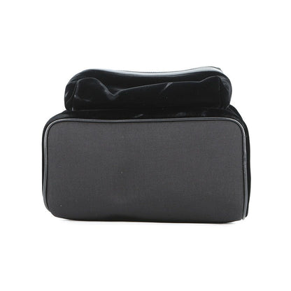 Saint Laurent Paris Sac City Backpack Velour Black — view 3