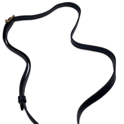 Saint Laurent Paris Shoulder Bag le 5 a 7 Mini Vertical Leather Black — view 9
