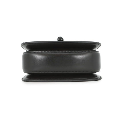 Gucci Handbag Bamboo Top Handle GG Line Stone Canvas Leather 2-Way Black — view 3