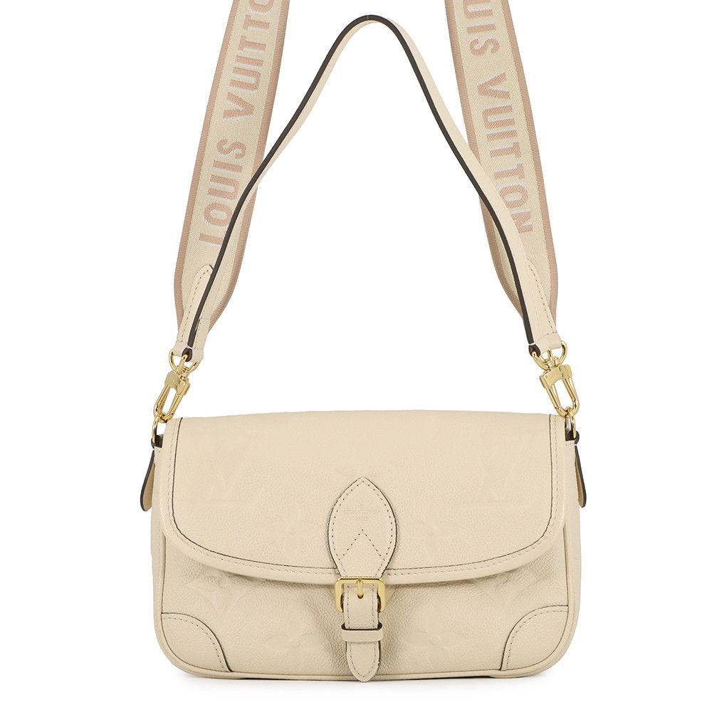 Louis Vuitton Shoulder Bag Monogram Empreinte Diane 2-Way