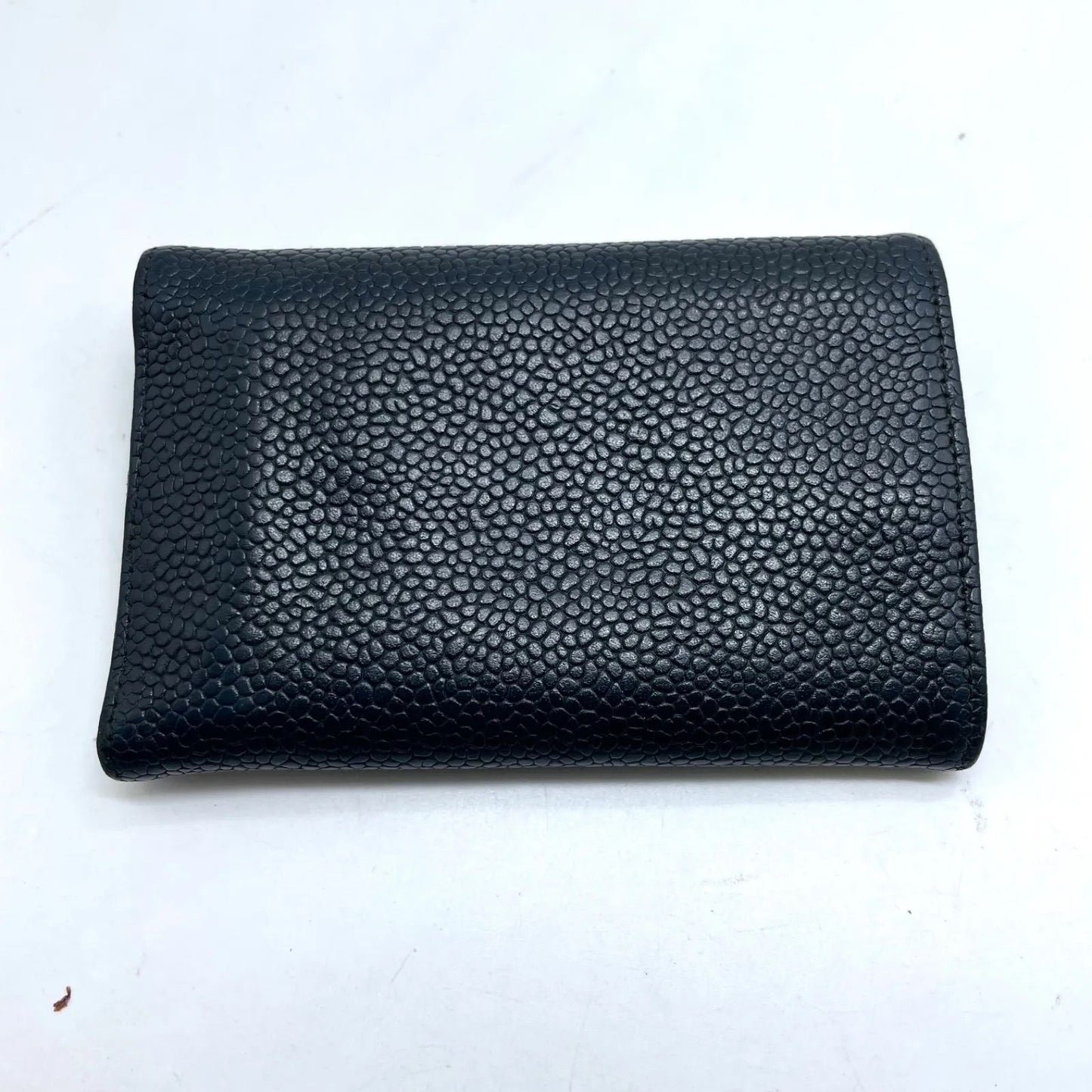 Chanel Key Case CC Logo Caviar Leather Black Key Hook Key Holder — view 3