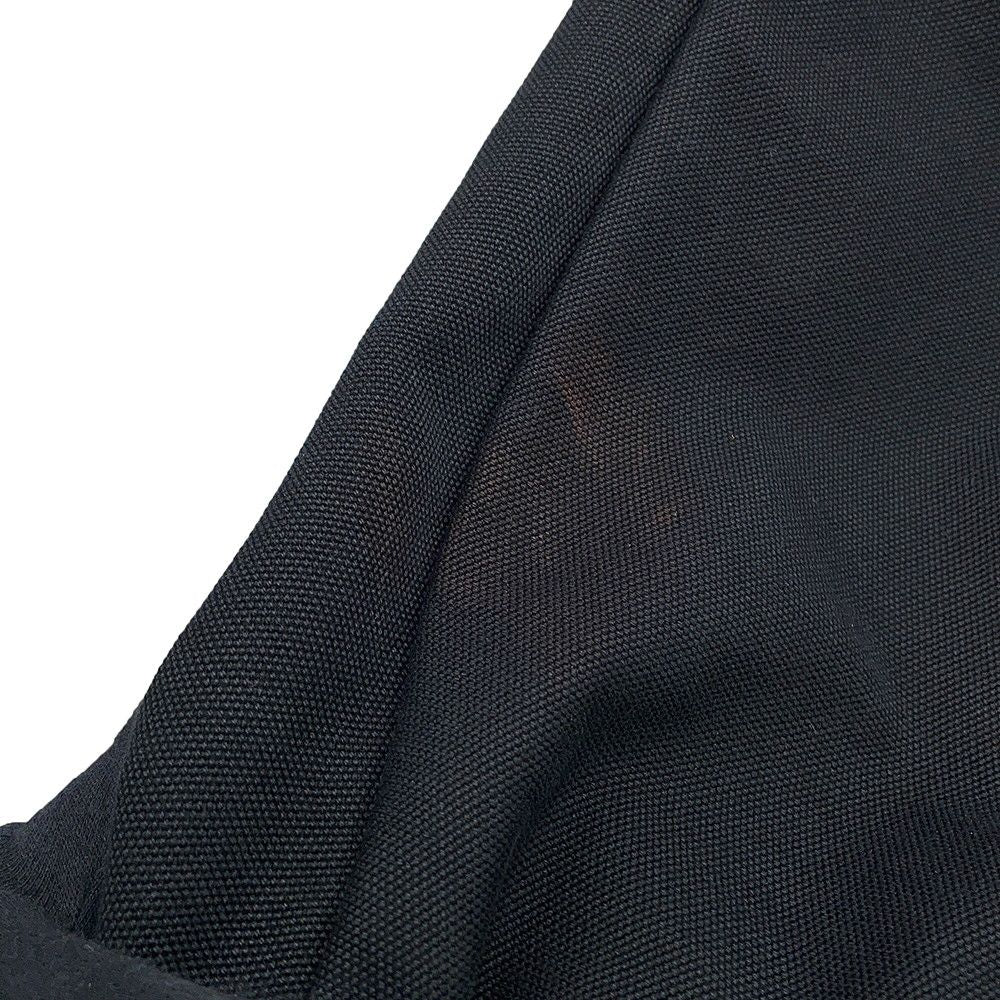 Prada Shoulder Bag Triangle Canvas Black — view 6
