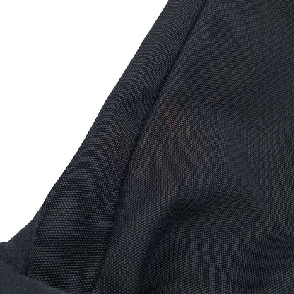Prada Shoulder Bag Triangle Canvas Black — view 6