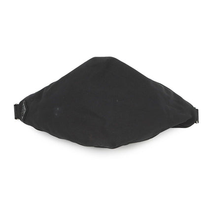 Prada Shoulder Bag Triangle Canvas Black — view 3