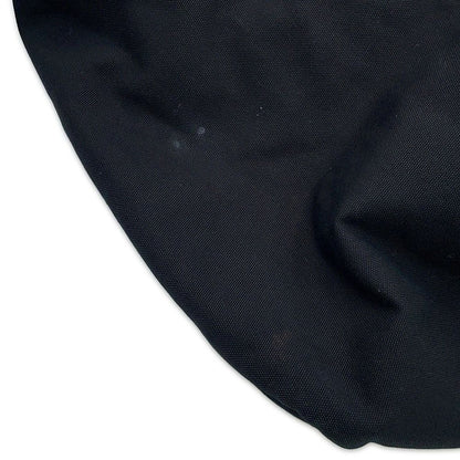 Prada Shoulder Bag Triangle Canvas Black — view 9