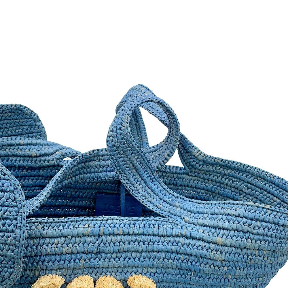 Loewe Handbag Elephant Basket Bag Small Raffia — view 8
