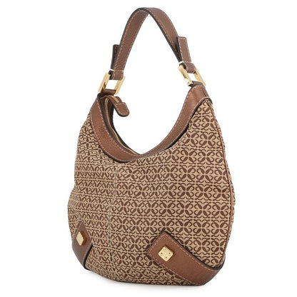 Loewe Handbag New Road Repeat Anagram Shoulder Canvas Leather — view 2
