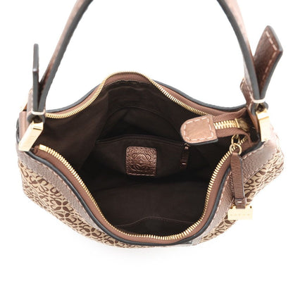 Loewe Handbag New Road Repeat Anagram Shoulder Canvas Leather — view 5