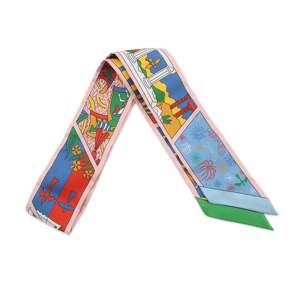Hermes Scarf Twilly Factory Suit