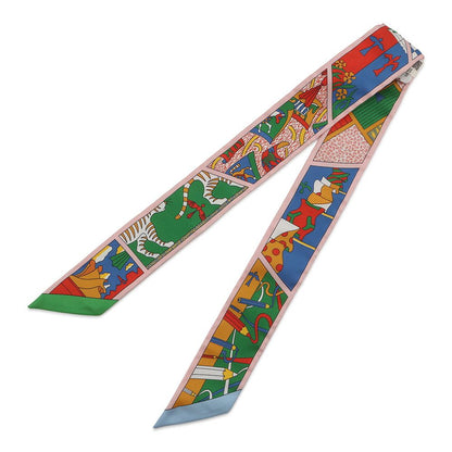 Hermes Scarf Twilly Factory Suit — view 2