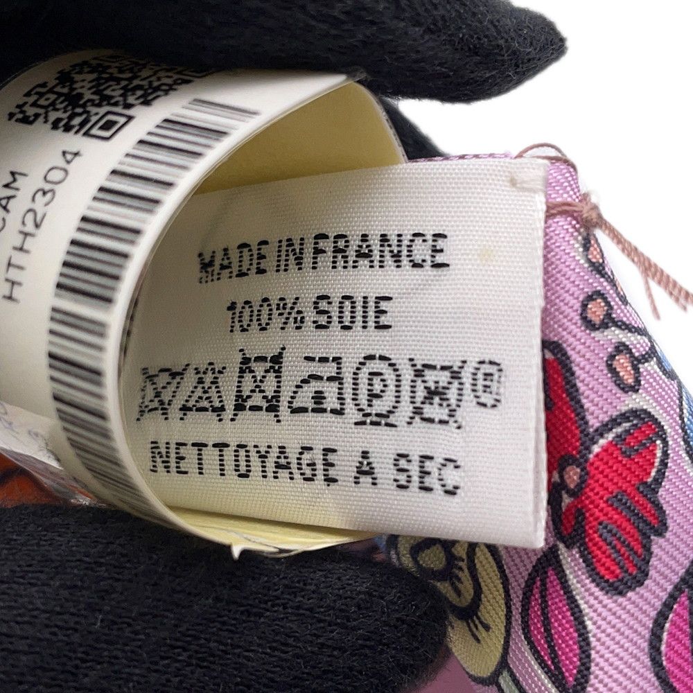 Hermes Scarf Twill a Thousand and One Rabbits Mille Et Un Lapins Silk — view 8