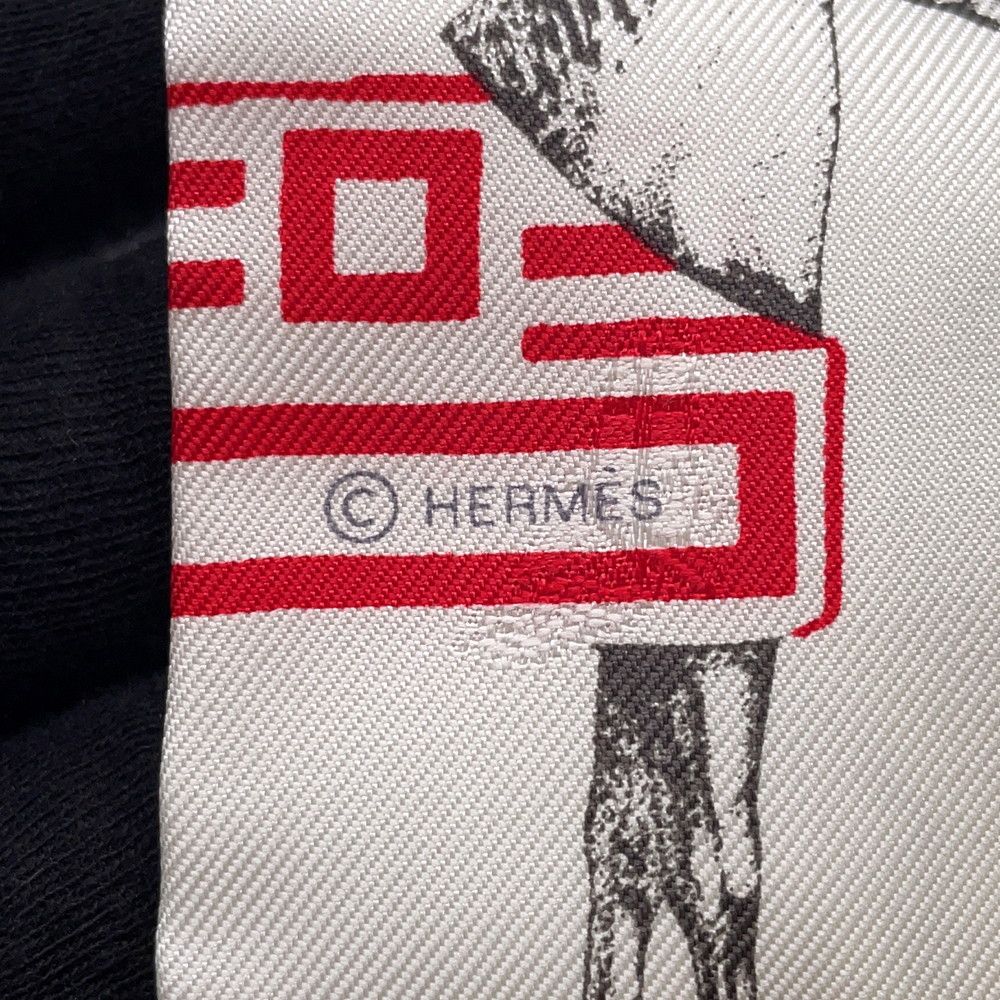 Hermes Scarf Twill Garde Robe Pop Silk — view 6
