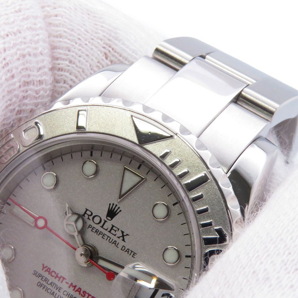 Rolex Yachtmaster Star SS Number Watch Silver Dial — view 5