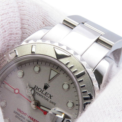 Rolex Yachtmaster Star SS Number Watch Silver Dial — view 5