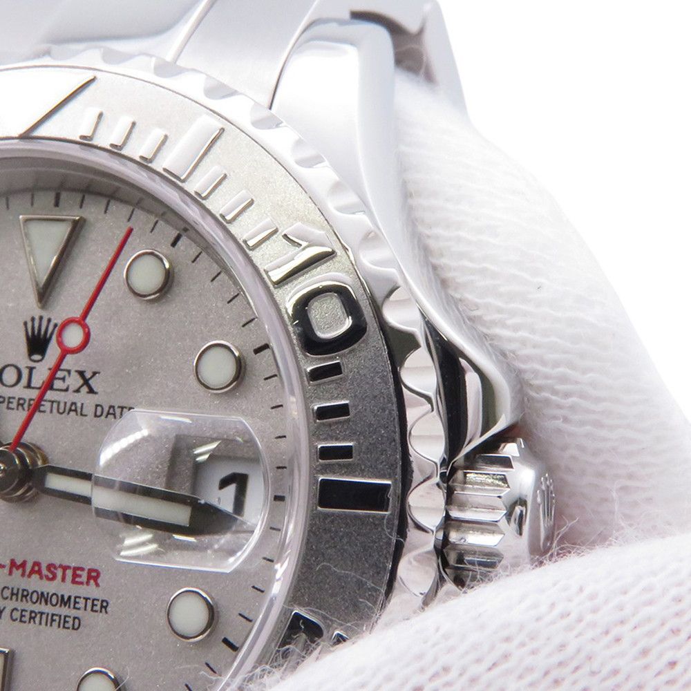 Rolex Yachtmaster Star SS Number Watch Silver Dial — view 7