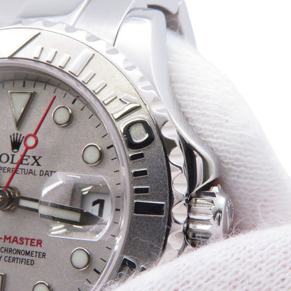 Rolex Yachtmaster Star SS Number Watch Silver Dial — view 7