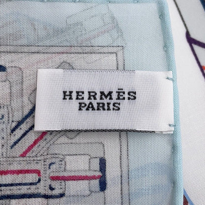 Hermes Handkerchief Sangre en Finesse Cotton — view 2