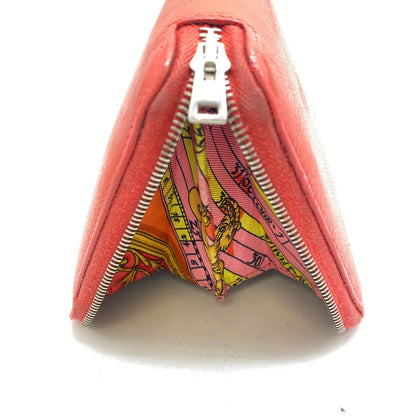 Hermes Wallet Silk in Azap Taiyo Pink — view 6