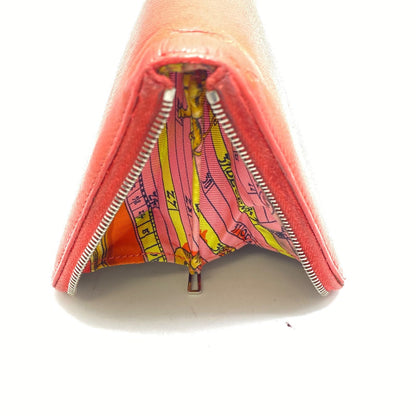 Hermes Wallet Silk in Azap Taiyo Pink — view 5