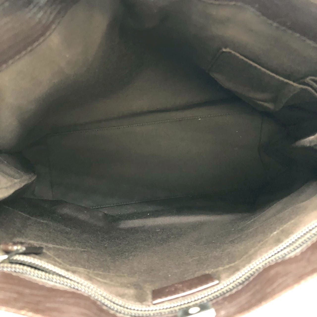 Gucci GG Supreme Tote Leather Beige Brown — view 8