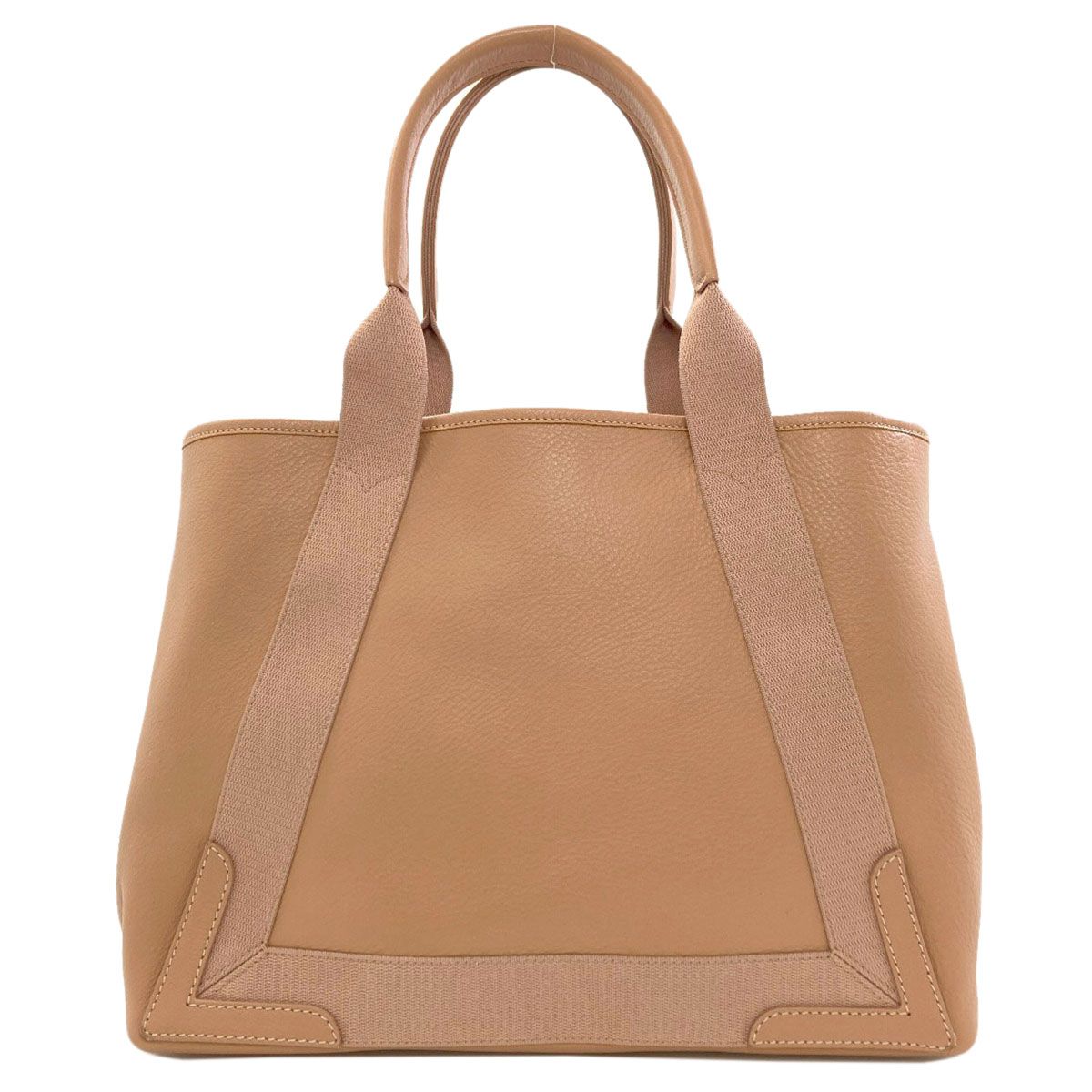 Balenciaga Navy Cabas S Handbag Calf — view 2