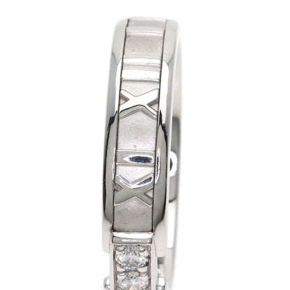 Tiffany & Co Atlas Diamond Ring 18k White Gold — view 9