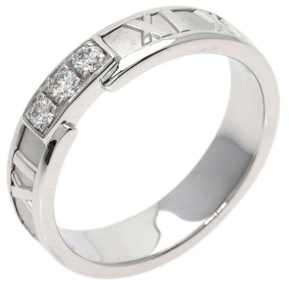 Tiffany & Co Atlas Diamond Ring 18k White Gold — view 2