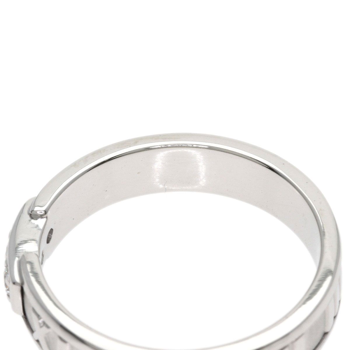 Tiffany & Co Atlas Diamond Ring 18k White Gold